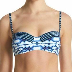 Michaelkors tie dye bikini top nwt